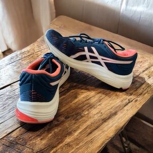 Asics Shoes Womens 11 Gel Pulse Running Sneakers 1012A467 Blue Orange